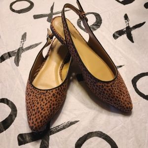Cheatah Print Flats